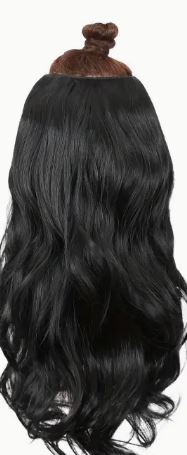 V-Shaped Curly hair Halo