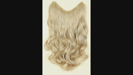 V-Shaped Curly hair Halo